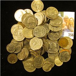 Approximately $15 face value in old unsorted U.S, coins including Silver.