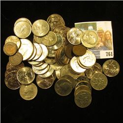 Approximately $15 face value in old unsorted U.S, coins including Silver.