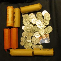 (1) Buffalo & (2) Jefferson Nickels; (1) Clad Dime; (25) .900 fine Silver Dimes; $70 face value Clad