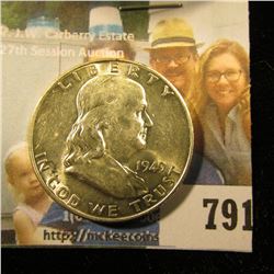 1949 D Franklin Half Dollar, Brilliant Uncirculated