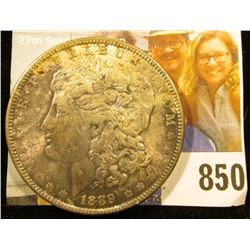 1889 P U.S. Morgan Dollar, Full toned Original Uncirculated.