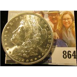 1902 O U.S. Morgan Dollar, Brilliant Uncirculated.