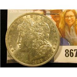1889 P U.S. Morgan Dollar, Brilliant Uncirculated.