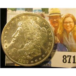 1889 P U.S. Morgan Dollar, Brilliant Uncirculated.