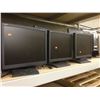 Image 2 : 2 BINS OF MISC. CABLES AND APPROX 20 MISC. LCD MONITORS