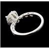Image 3 : 1.45 ctw Diamond Ring - 14KT White Gold