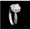 Image 4 : 1.45 ctw Diamond Ring - 14KT White Gold