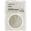 Image 1 : 1885-O NGC MS63 Morgan Silver Dollar