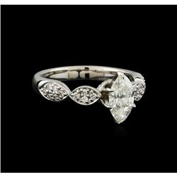 1.30 ctw Diamond Ring - 18KT White Gold