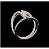 Image 4 : 0.62 ctw Diamond Ring - 14KT White Gold