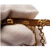 Image 7 : Chanel Gold Bar CC Dangle Charm Brooch 01A