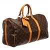 Image 3 : Louis Vuitton Monogram Keepall Bandouliere 45 cm Duffle Bag