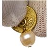 Image 4 : Chanel Gold Faux Pearl Cufflinks