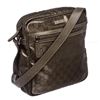 Image 2 : Gucci Taupe Monogram Imprime Leather Messenger bag