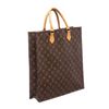 Image 3 : Louis Vuitton Monogram Canvas Leather Sac Plat Tote Bag