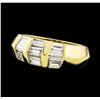 Image 1 : 1.00 ctw Diamond Ring - 14KT Yellow