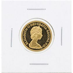 1980 Gold Sovereign Coin
