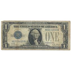 1928 $1 Silver Funny Back Cerificate