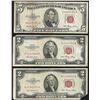 Image 1 : Lot of (2) 1953 $2 and (1) 1953 $5 Legal Tender Notes