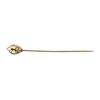 Image 1 : Stick Pin - 10KT Yellow Gold