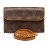 Image 1 : Louis Vuitton Monogram Canvas Leather Florentine Pochette Bag