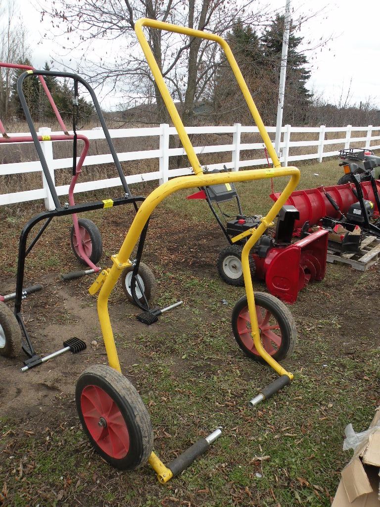 Big wheel snowmobile dolly