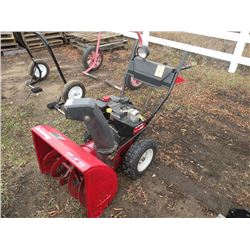 Yardman 8hp snowblower, 20" cut