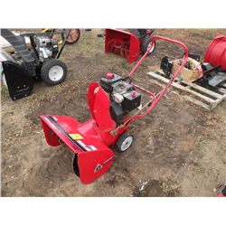Troybilt 21" cut 2 stage snowblower