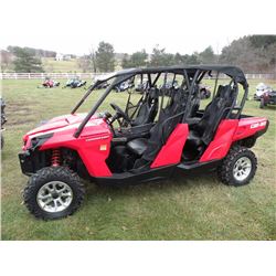 2016 Can Am Commander Max 1000 SN#-3JBKBAP26GJ000208