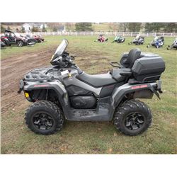 2015 Can Am Outlander Max XT 800 SN#-3JBLPAN29FJ000940