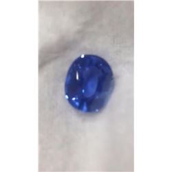 Natural Untreated Burma Sapphire 5.36 Carats - GRS