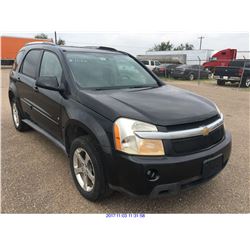 2008 - CHEVROLET EQUINOX//SALVAGE TITLE// TX REGISTRATION ONLY