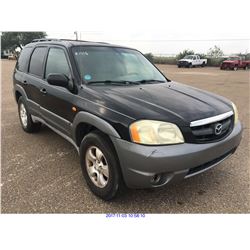 2002 - MAZDA TRIBUTE// TX REGISTRATION ONLY