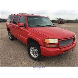 2001 - GMC YUKON// TX REGISTRATION ONLY