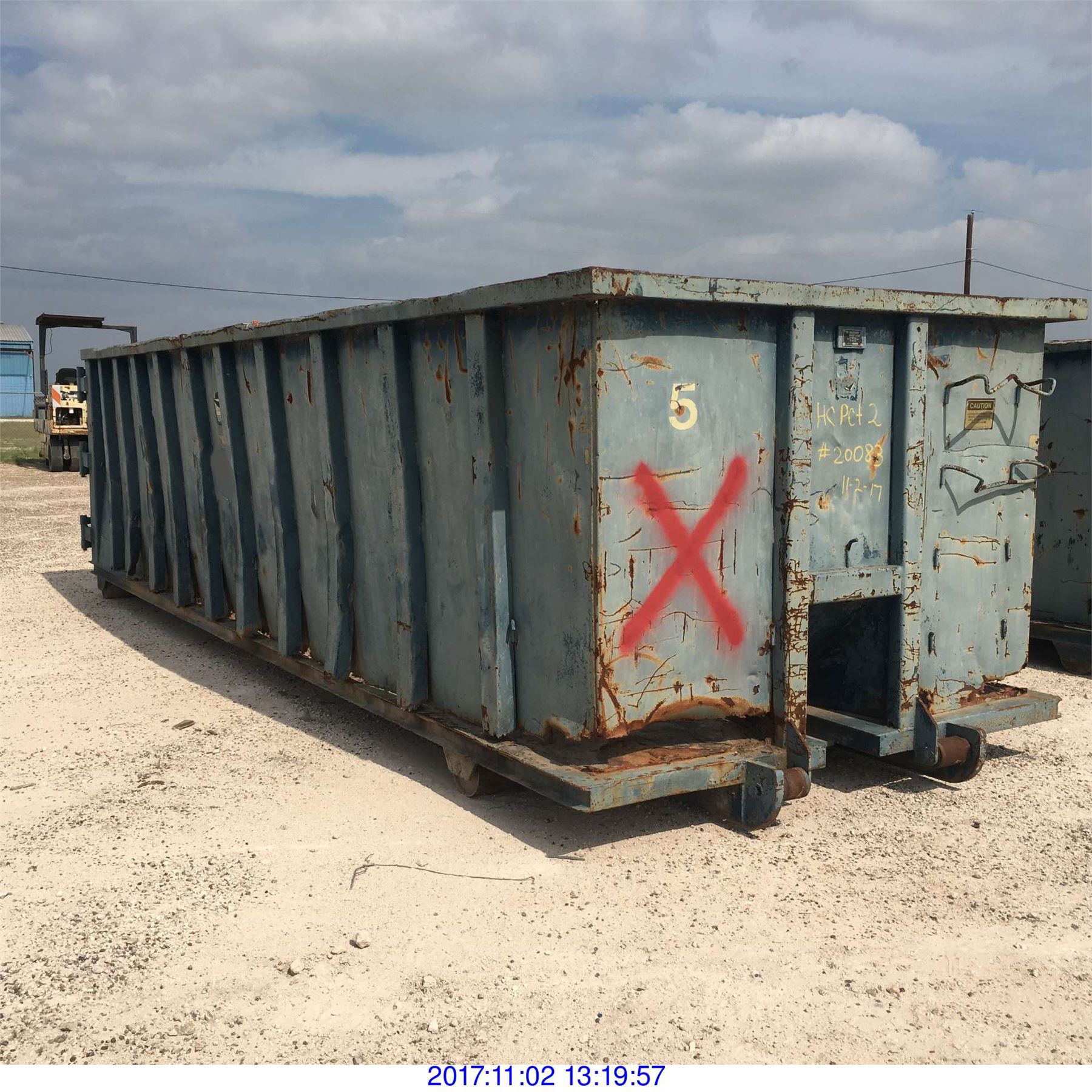WASTEQUIP 30 YD ROLLOFF DUMPSTER