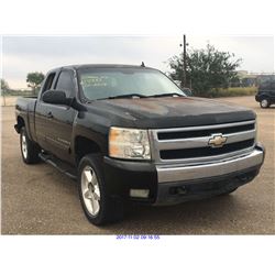 2007 - CHEVROLET SILVERADO//REBUILT SALVAGE
