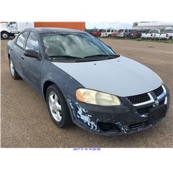 2005 - DODGE STRATUS  // TX REGISTRATION ONLY