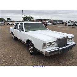 1988 - LINCOLN TOWN CAR