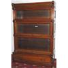 Image 1 : Good quality Edwardian Globe Wernicke mahogany 3-part sectional bookcase with...