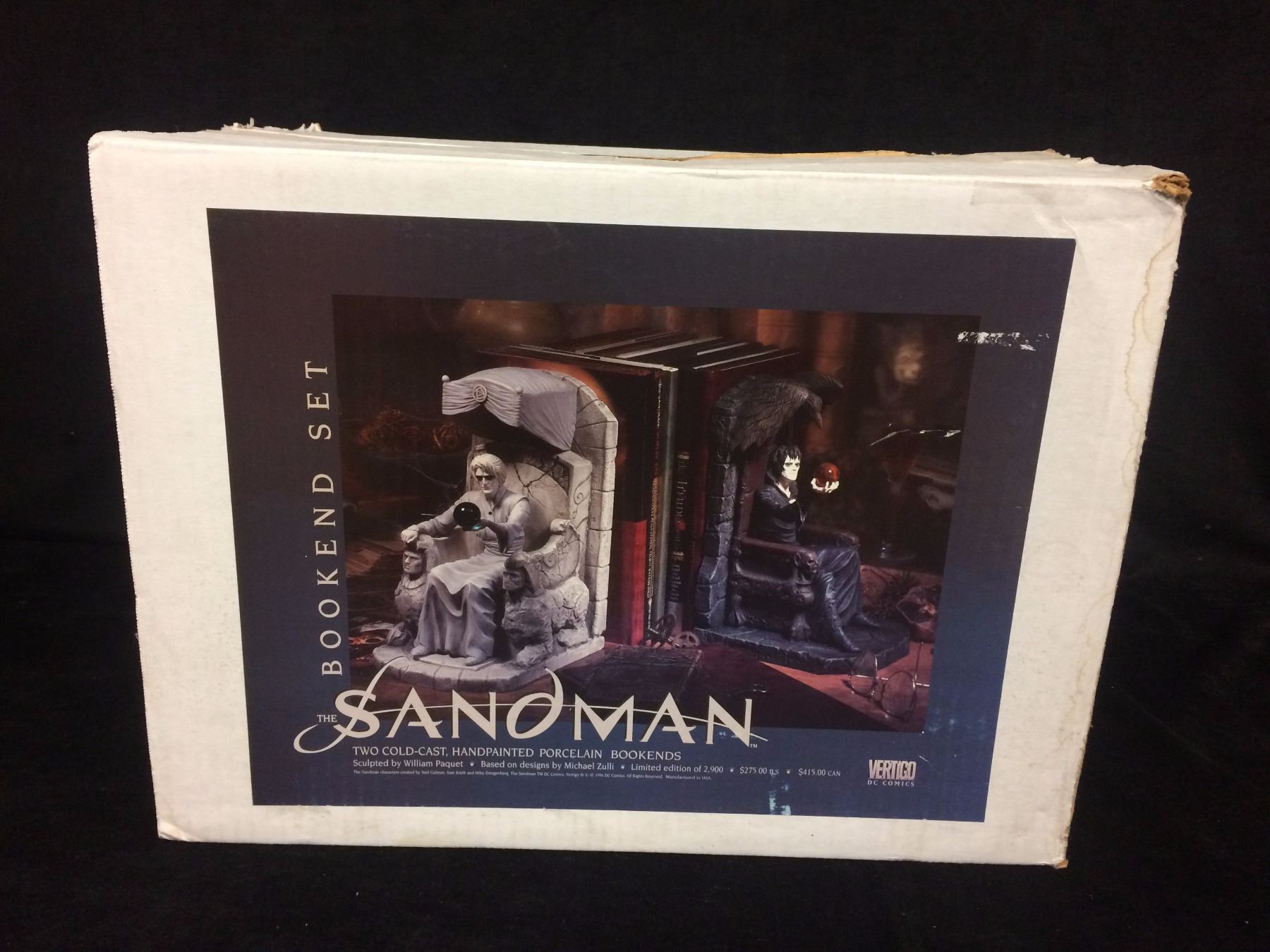 SANDMAN BOOKEND SET (DC COMICS)
