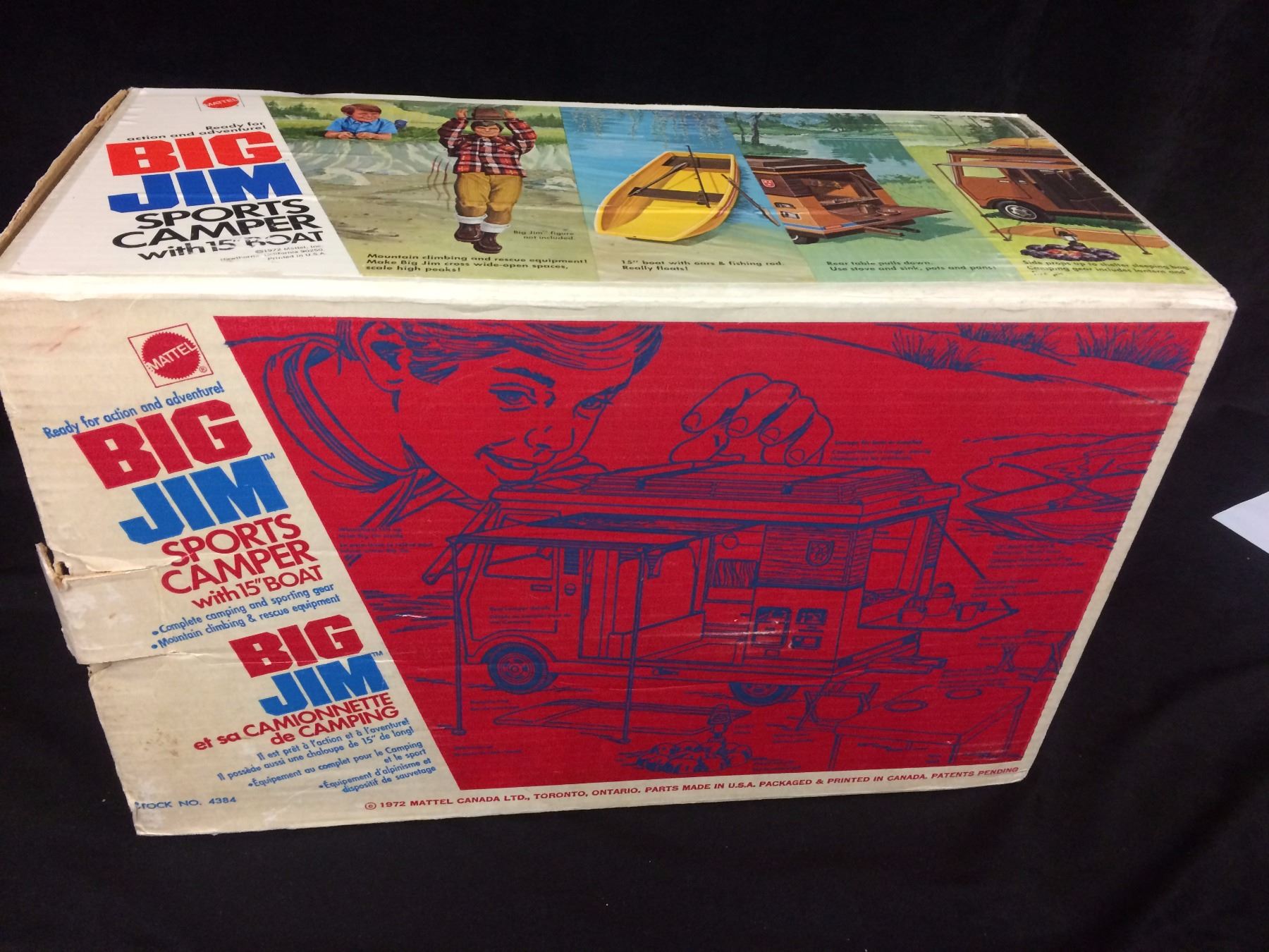 Big jim camping car big - camper - mattel 1971 et sa boîte en ance | Clasf jeux Big jim camping car big - camper - mattel 1971 et sa boîte en ance | Clasf jeux