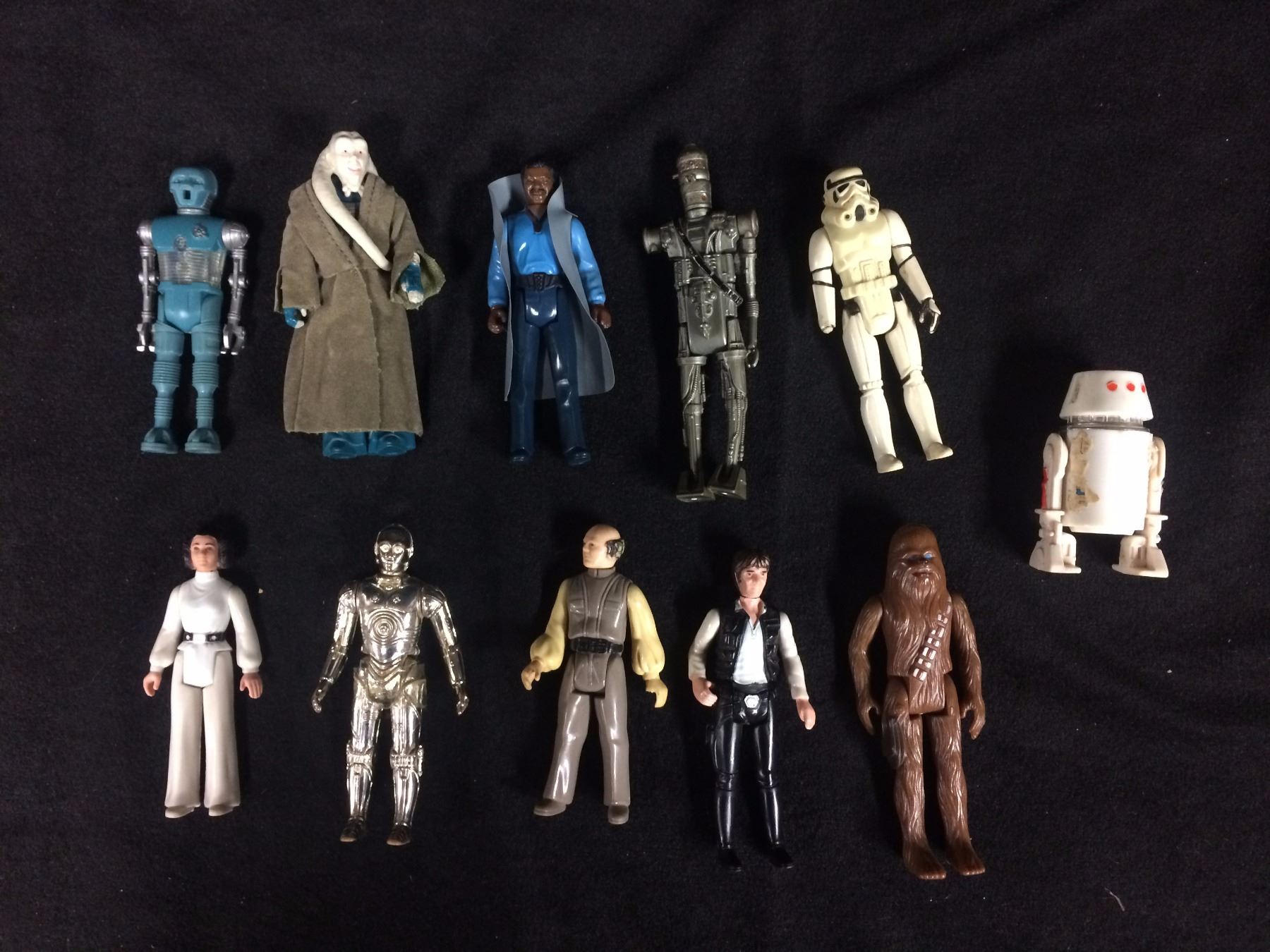 star wars action figures from the 70s