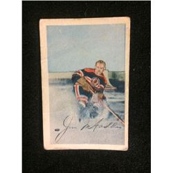1952/53 PARKHURST HOCKEY CARD JAMES MCFADDEN