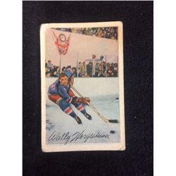 1952/53 PARKHURST HOCKEY CARD WALTER HERGESHEIMER