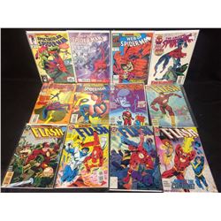 THE FLASH & SPIDERMAN COMIC BOOK LOT