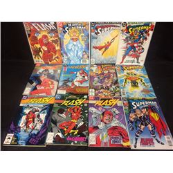 THE FLASH & SUPERMAN COMIC BOOK LOT