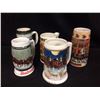 Image 1 : BUDWEISER XMAS BEER STEIN LOT