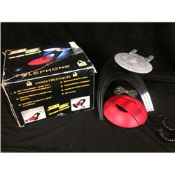 VINTAGE STAR TREK TELEPHONE WITH BOX