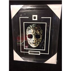 AUTOGRAPHED 14 X 18 GERRY CHEEVERS PORTRAIT IN FRAME WITH COA