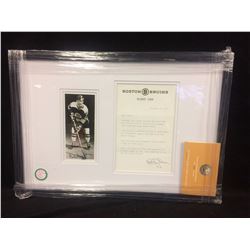 AUTOGRAPHED BOBBY ORR PERSONAL LETTER  AND PHOTO COLLAGE WITH COA